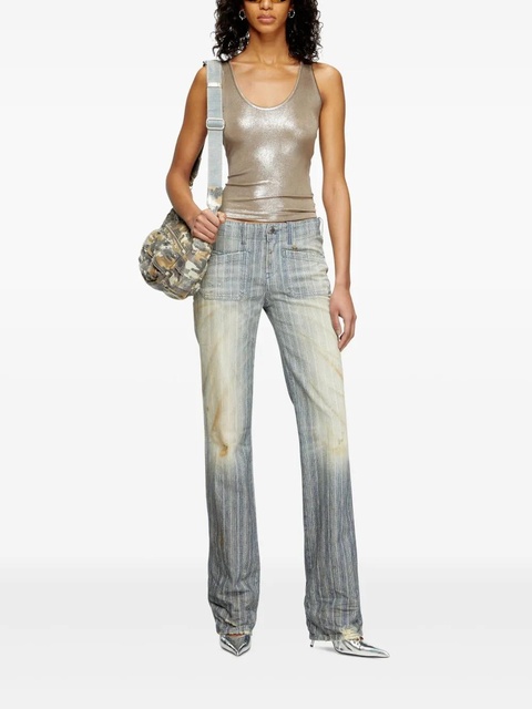 Diesel D-KEATE straight-leg jeans - 01 BLUE - zdjęcie produktu nr 2