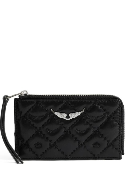 Zadig&Voltaire quilted logo-plaque cardholder - Black - zdjęcie produktu nr 1