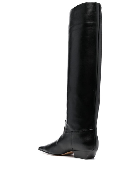 KHAITE The Marfa leather boots - Black - zdjęcie produktu nr 2