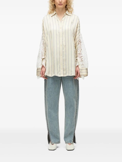 3.1 Phillip Lim striped shirt - White - zdjęcie produktu nr 2