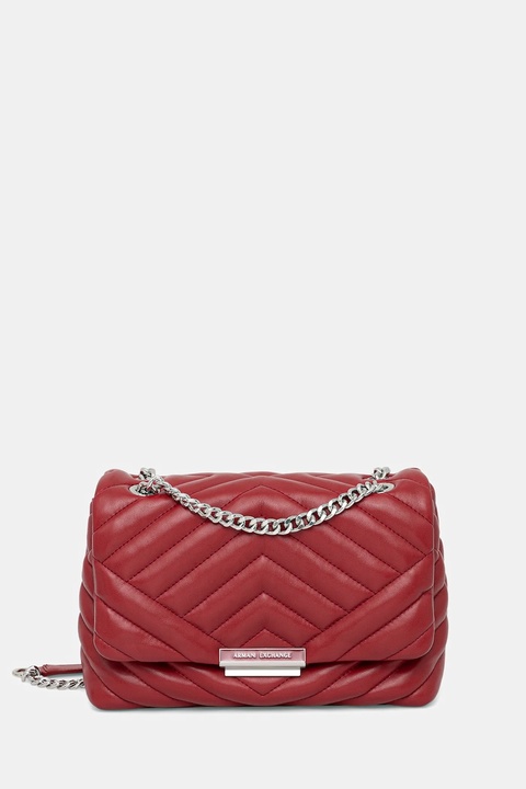 Armani Exchange torebka kolor czerwony 949122 4R742 - zdjęcie produktu nr 1