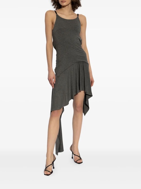 The Attico handkerchief-hem dress - Grey - zdjęcie produktu nr 2