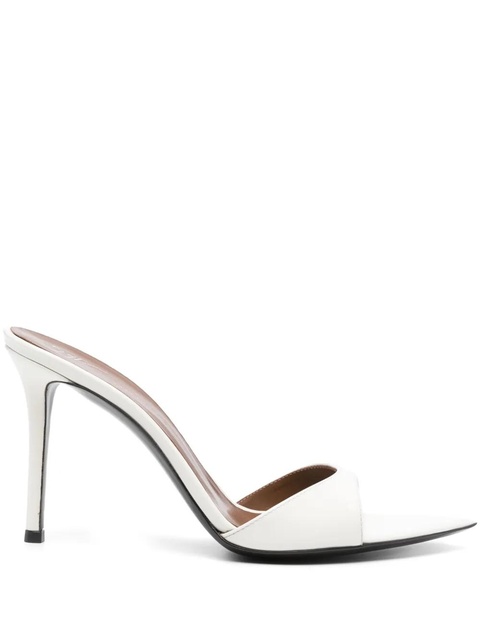 Giuseppe Zanotti 90mm Intriigo mules - White - zdjęcie produktu nr 1