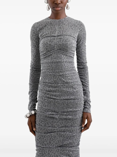 Dolce & Gabbana sequinned midi dress - Grey - zdjęcie produktu nr 2