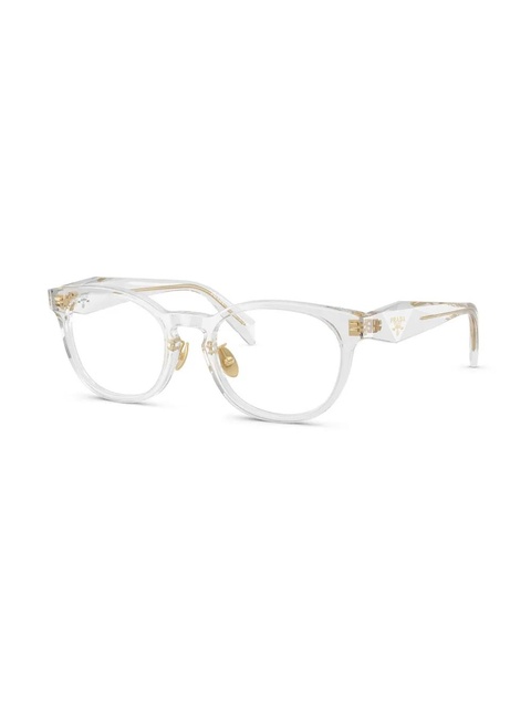 Prada Eyewear round-frame glasses - Grey - zdjęcie produktu nr 2