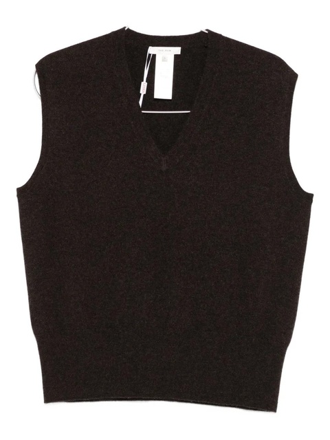 The Row V-neck sleeveless pullover - Brown - zdjęcie produktu nr 2