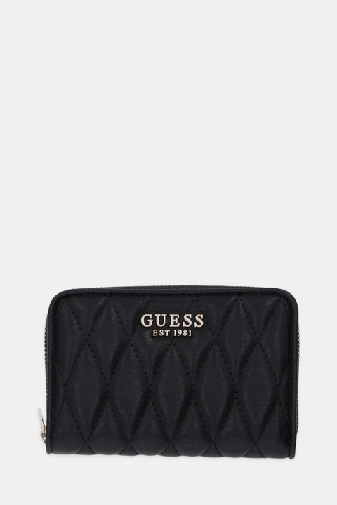 Guess portfel VALLA damski kolor czarny SWQG81 22140 - zdjęcie produktu nr 1