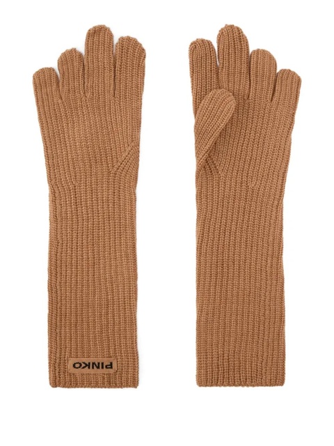 PINKO Grecia gloves - Brown - zdjęcie produktu nr 1