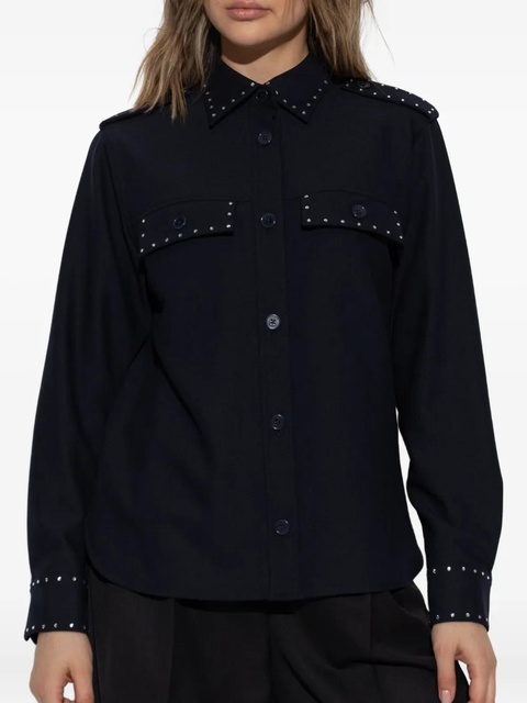 Zadig&Voltaire stud-embellished shirt - Black - zdjęcie produktu nr 1