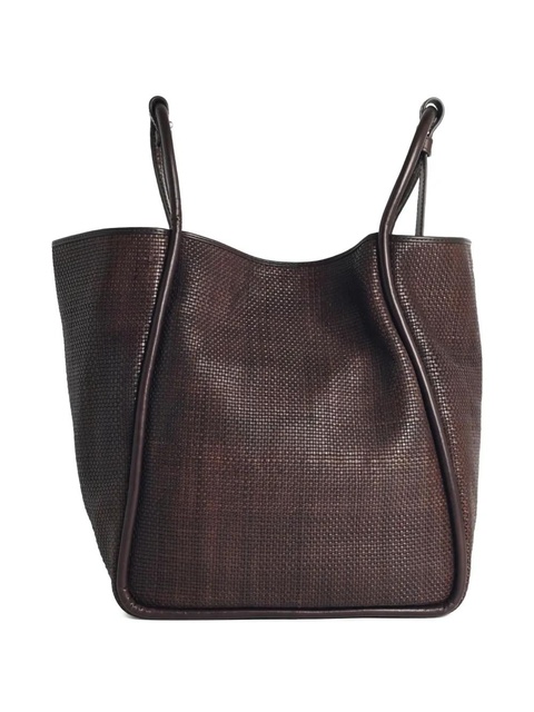 DRAGON DIFFUSION Ana leather tote bag - Brown - zdjęcie produktu nr 2