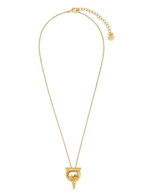 Ferragamo Gancini pendant necklace - Gold - zdjęcie produktu nr 1