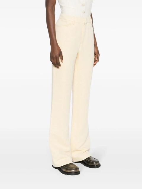 Zadig&Voltaire Pistol mid-rise flared trousers - Yellow - zdjęcie produktu nr 1