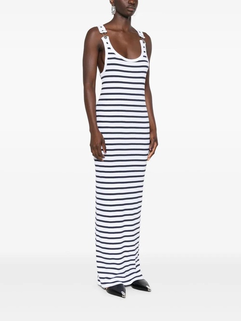 Jean Paul Gaultier Marinère striped maxi dress - White - zdjęcie produktu nr 2