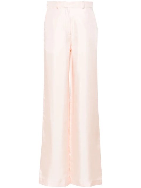 Lanvin silk wide-leg trousers - Pink - zdjęcie produktu nr 1