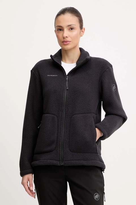 Mammut bluza sportowa Falera kolor czarny gładka 1014.05830 - zdjęcie produktu nr 1