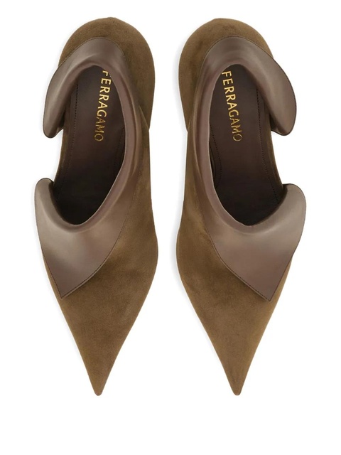 Ferragamo 85mm Eva pumps - Brown - zdjęcie produktu nr 2