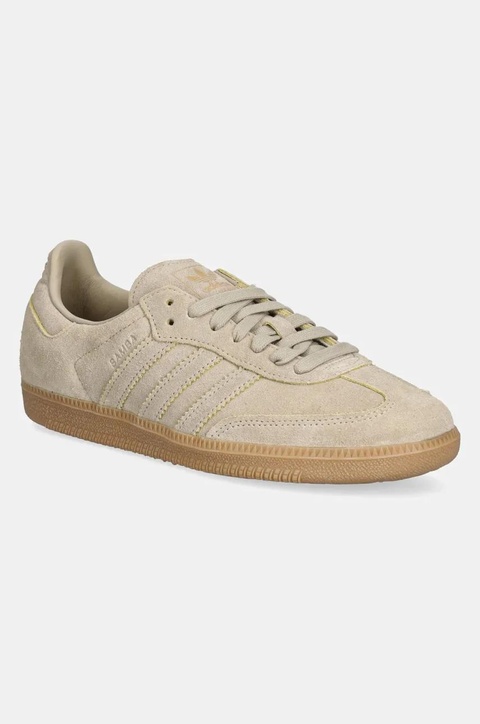 adidas Originals sneakersy zamszowe Samba OG kolor beżowy JI3210 - zdjęcie produktu nr 1