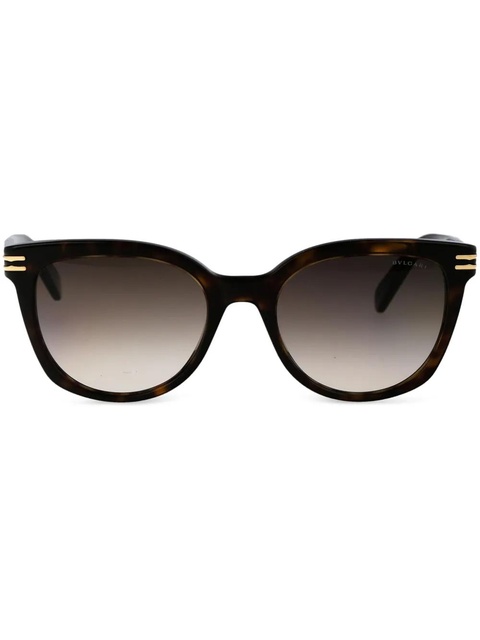 Bvlgari square-frame sunglasses - Brown - zdjęcie produktu nr 1