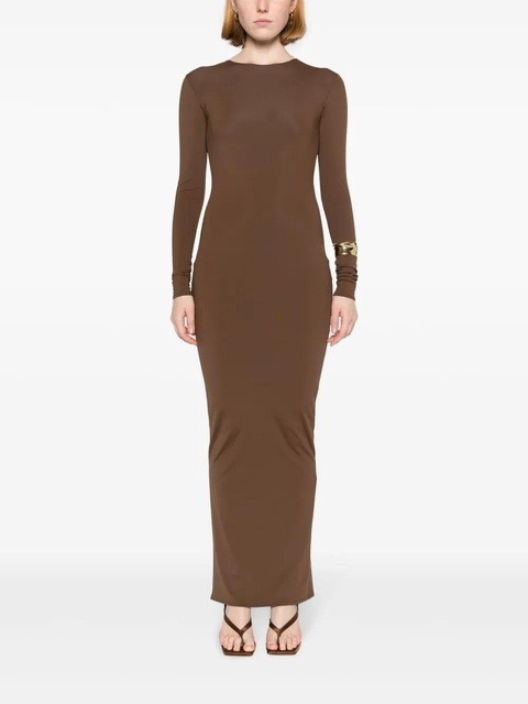 ENTIRE STUDIOS maxi bodycon dress - Brown - zdjęcie produktu nr 2
