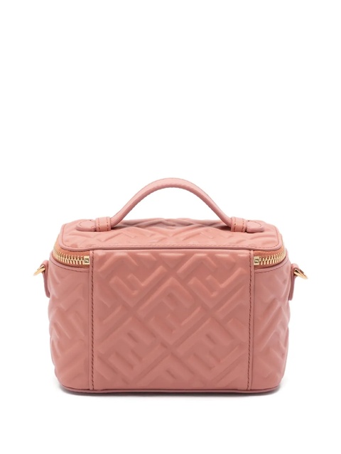 FENDI quilted top-handle make-up bag - Pink - zdjęcie produktu nr 2