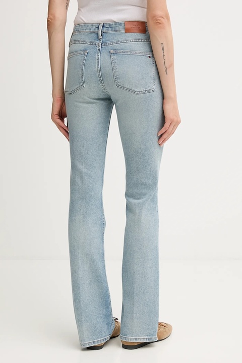 Tommy Hilfiger jeansy damskie high waist WW0WW46730 - zdjęcie produktu nr 2