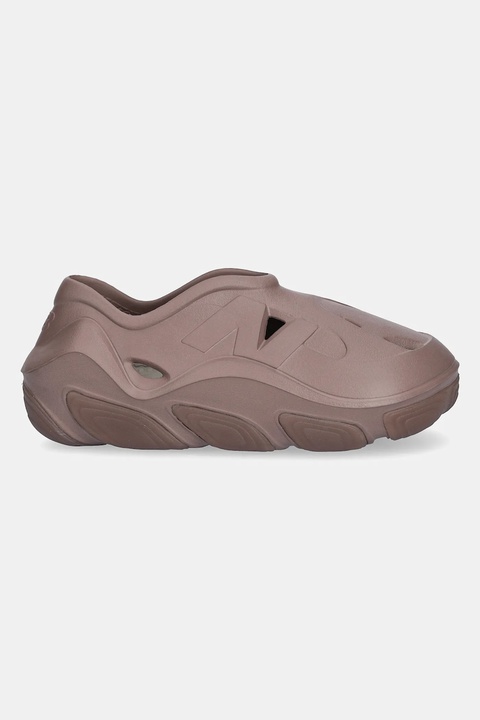 New Balance klapki RCVRY damskie kolor brązowy RCVRYEES - zdjęcie produktu nr 1