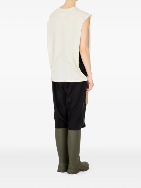 Maison Margiela cotton tank top - White - zdjęcie produktu nr 2