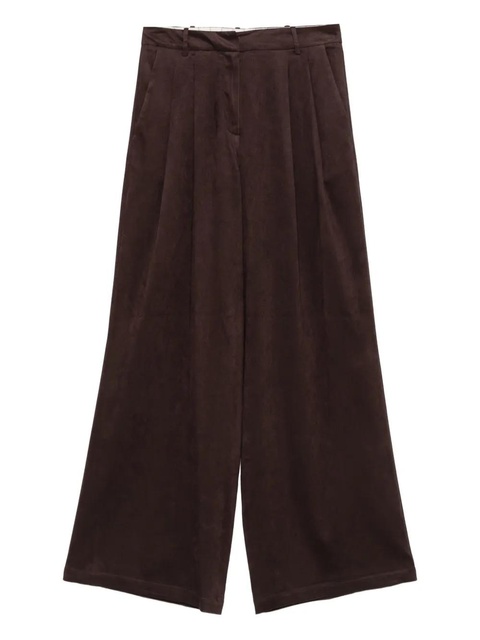 Alysi pleat-detailed trousers - Brown - zdjęcie produktu nr 1