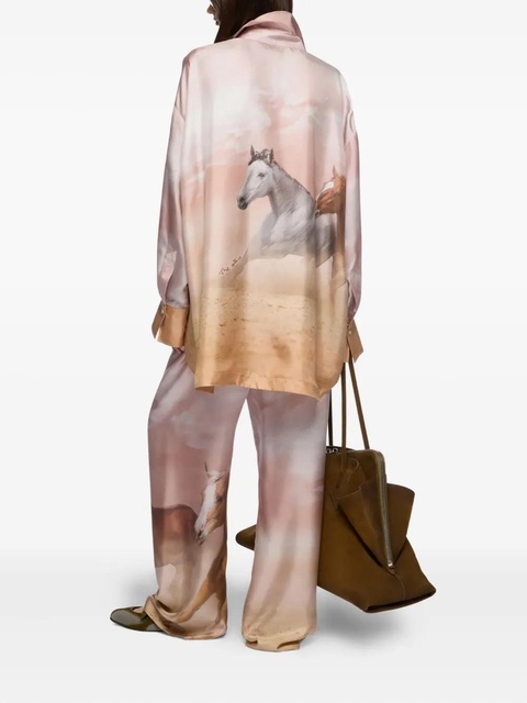 The Attico Diana shirt - Pink - zdjęcie produktu nr 2