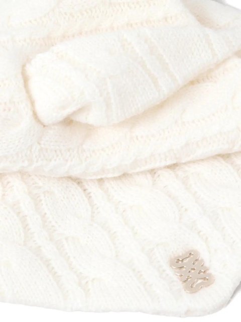 SANDRO cable-knit bandana - Neutrals - zdjęcie produktu nr 2