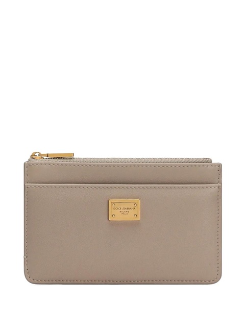 Dolce & Gabbana leather cardholder - Brown - zdjęcie produktu nr 1