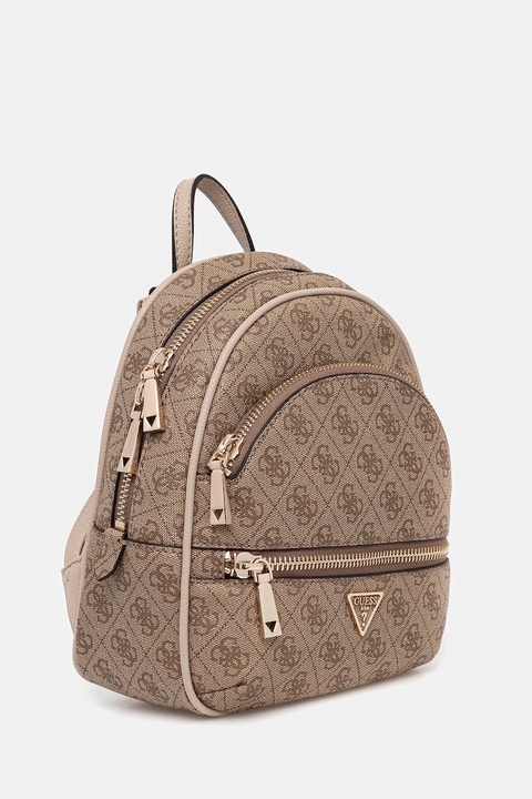Guess plecak MANHATTAN damski kolor beżowy mały wzorzysty HWSG71 18320 - zdjęcie produktu nr 2