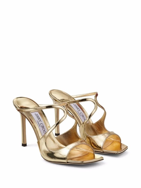Jimmy Choo 95mm Anise sandals - Gold - zdjęcie produktu nr 1