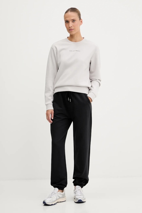 EA7 Emporio Armani bluza damska kolor szary z nadrukiem AF10443.7W000799 - zdjęcie produktu nr 2