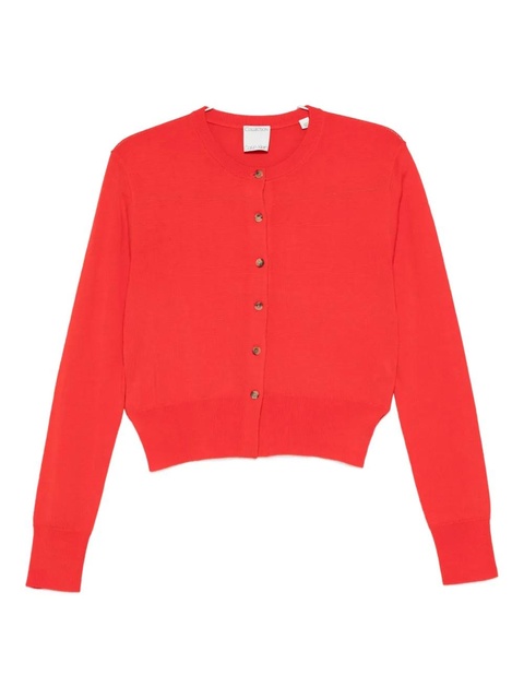 CALVIN KLEIN COLLECTION Lila merino-wool cardigan - Red - zdjęcie produktu nr 1