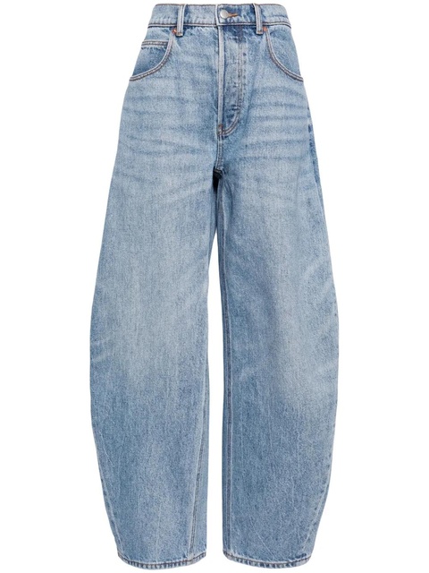 Alexander Wang Rounded wide-leg jeans - Blue - zdjęcie produktu nr 1