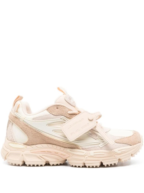 Off-White suede-panelled sneakers - Neutrals - zdjęcie produktu nr 1