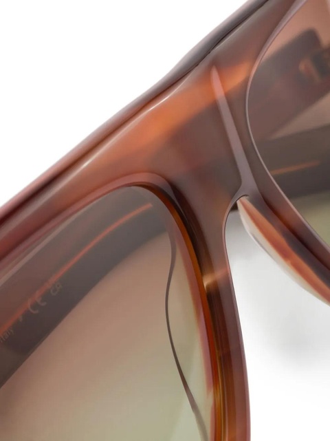 Prada Eyewear pilot sunglasses - Brown - zdjęcie produktu nr 2