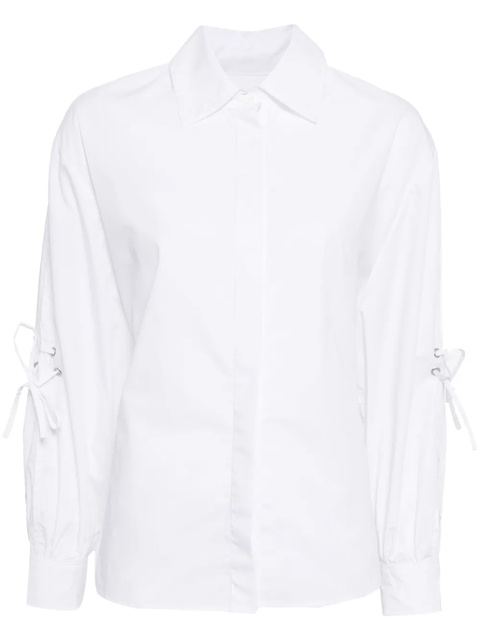 ALOHAS Sugar lace-up shirt - White - zdjęcie produktu nr 1