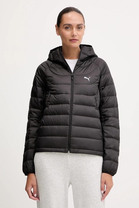 Puma kurtka puchowa kolor czarny przejściowa 685234 - zdjęcie produktu nr 1