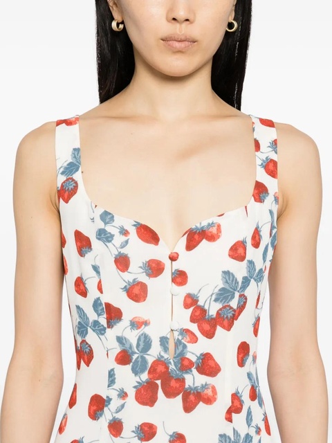 Reformation Laine dress - White - zdjęcie produktu nr 2