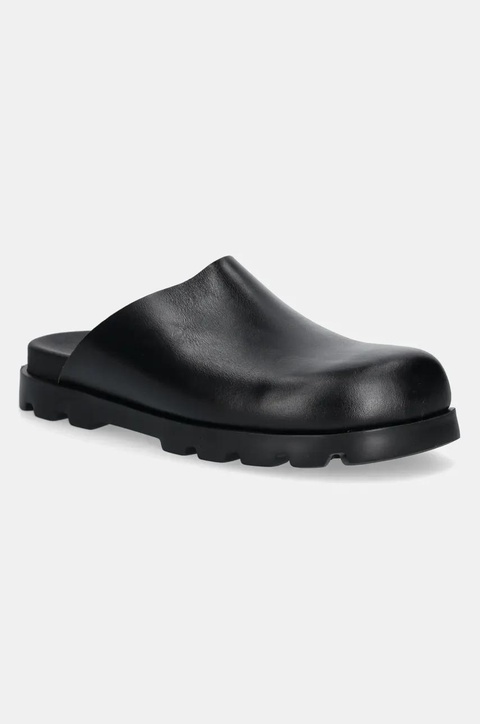 Camper klapki skórzane Brutus Sandal damskie kolor czarny K201545-004 - zdjęcie produktu nr 1