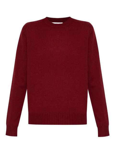 Max Mara crew-neck cashmere sweater - Red - zdjęcie produktu nr 1
