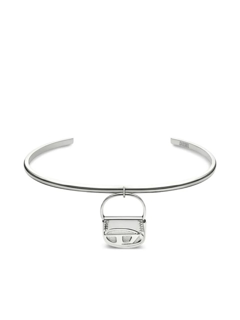 Diesel bag-charm bangle bracelet - Grey - zdjęcie produktu nr 1