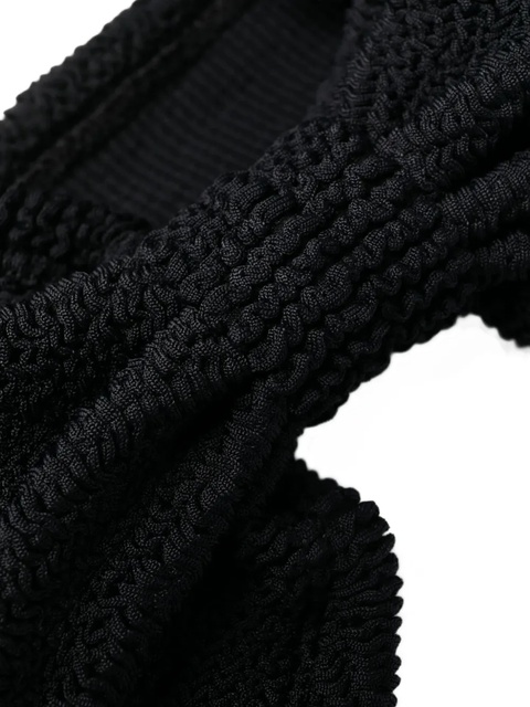 Hunza G crinkle-texture bikini - Black - zdjęcie produktu nr 2
