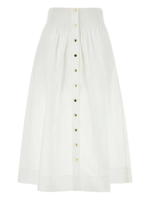 Tory Burch poplin maxi skirt - White - zdjęcie produktu nr 1