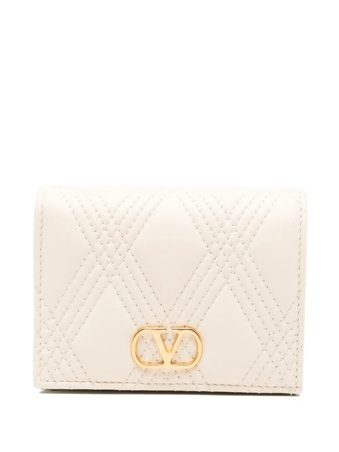 Valentino Garavani Quiltie 67 wallet - Neutrals - zdjęcie produktu nr 1