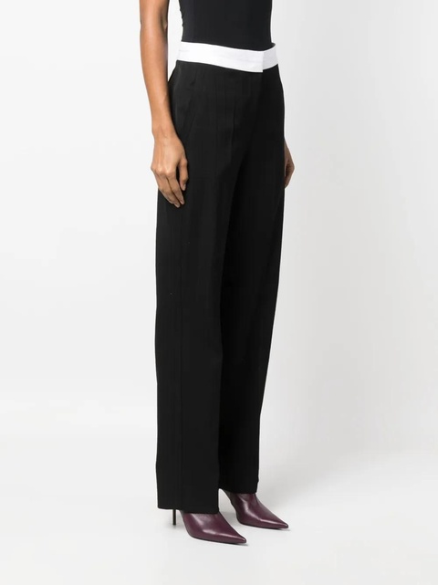 Victoria Beckham straight-leg trousers - Black - zdjęcie produktu nr 1