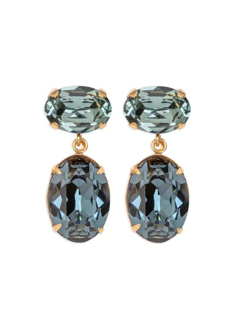 Jennifer Behr Lenora oval earrings - Gold - zdjęcie produktu nr 1