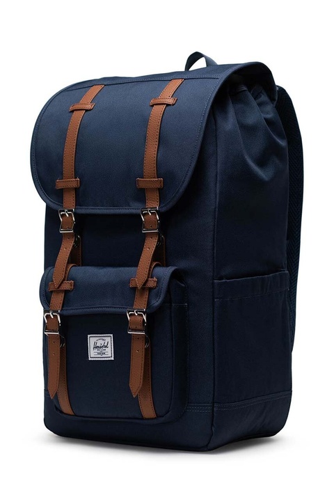 Herschel plecak Little America™ kolor granatowy duży gładki - zdjęcie produktu nr 2